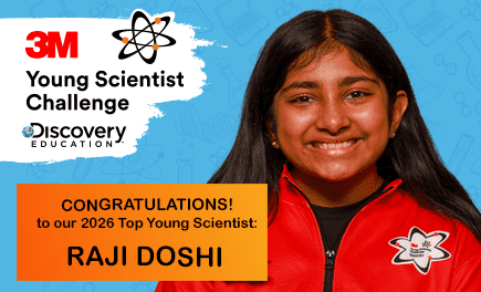Congratulations to our 2026 Top Young Scientist: Raji Doshi